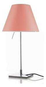 Stolové Lampa Luceplan, Pudrová, Obývacia izba, Hliník