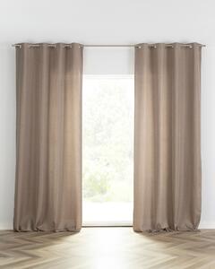Záves BASIC s kolieskami 140x280 cm béžovy 1 ks