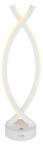 Globo 58457W - LED stmievateľná dotyková stolná lampa HELA LED/1W/3,7V biela