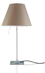 Stolové Lampa Luceplan, Hnedá / Hrdzavá, Obývacia izba, Hliník