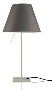Stolové Lampa Luceplan, Sivá, Obývacia izba, Hliník