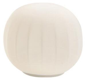 Stolové Lampa Luceplan, stmievateľné, Biela, Obývacia izba, Sklo