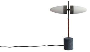 Stolové Lampa 101 COPENHAGEN, Metalická, Obývacia izba, Sklo