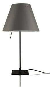 Stolové Lampa Luceplan, Sivá, Obývacia izba, Hliník