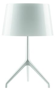 Stolové Lampa Foscarini, stmievateľné, Biela, Obývacia izba, Hliník