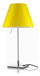 Stolové Lampa Luceplan, Žltá, Obývacia izba, Hliník