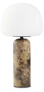 Stolové Lampa Northern, stmievateľné, Hnedá / Hrdzavá, Obývacia izba, Sklo