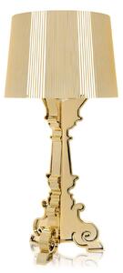 Kartell Bourgie stolová LED lampa E14, zlatá, Mosadz / zlato, Obývacia izba / jedáleň, Plast, Dizajn, Stojacie svietidlo