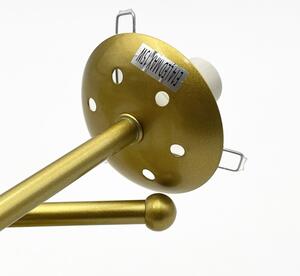 Brilagi - Prisadený luster MALIVA 3xE14/15W/230V zlatá/biela