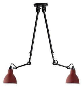 Stropné Lampa Lampe Gras, Červená, Obývacia izba, Kov