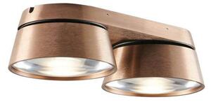 Stropné Lampa LIGHT-POINT, Bronzová / Stará Mosadz, Obývacia izba, Hliník