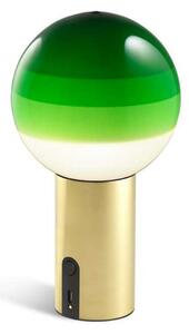 Stolové Lampa MARSET, Dipping Light, stmievateľné, Zelená, Obývacia izba, Sklo, Dizajnový