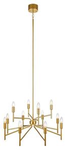 Lustre Markslöjd, Zlatá / Mosadz, Obývacia izba, Kov