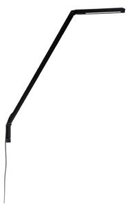 Nástenné Svietidlo Nemo Lighting, stmievateľné, Čierna, Pracovňa, Hliník