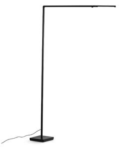 Stojacie Lampa Nemo Lighting, stmievateľné, Čierna, Obývacia izba, Hliník
