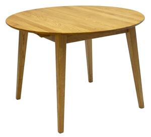 BRADOP Rozkladací jedálenský stôl ADRIAN 110/160×110 masív dub