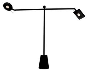 Stolové Lampa Artemide, Čierna, Obývacia izba, Hliník