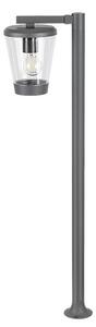RABALUX 7269 Savano exteriérové stojanové svietidlo/stĺpik V980mm 1xE27 IP44 antracit, priehľadná