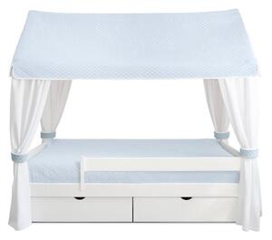 Caramella Baby Blue detská posteľ Dream v tvare domčeka modrá 160x80cm
