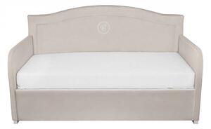 Caramella Golden Sand detská čalúnená posteľ béžová 160x80cm