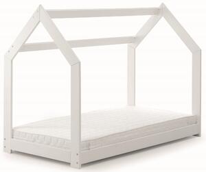 Italbaby detská posteľ domček Explore 160x80cm biela Farba: Prírodná