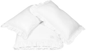 Cotton & Sweets Simply Glamour obliečky zo saténovej bavlny 140x200cm - biela