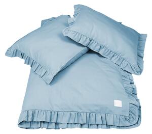 Cotton & Sweets Margaret posteľné obliečky z prémiovej saténovej bavlny - modrá Velkosť: 200x220cm