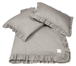 Cotton & Sweets Margaret posteľné obliečky z prémiovej saténovej bavlny - šedohnedá Velkosť: 140x200cm