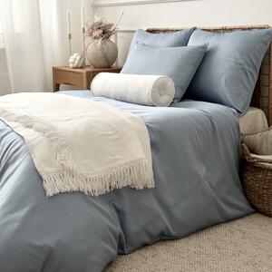 Cotton & Sweets Minimal posteľné obliečky z prémiovej saténovej bavlny - modrá Velkosť: 200x220cm