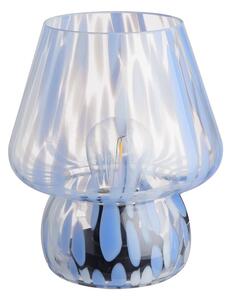 MISS MARBLE LED Lampa 16,5 cm - sv. modrá/biela