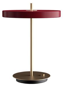 Stolové Lampa UMAGE, Asteria Table, stmievateľné, Červená, Obývacia izba, Hliník, Dizajnový