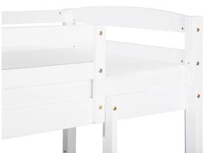 Poschodová posteľ 90 cm RESPOND (s roštom) (biela). Vlastná spoľahlivá doprava až k Vám domov. 1007446