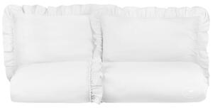 Cotton & Sweets Boho posteľné obliečky zo saténovej bavlny biela Velkosť: 200x220cm
