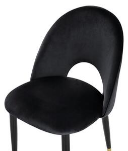 Set 2 ks. jedálenských stoličiek MAGI (látka) (čierna). Vlastná spoľahlivá doprava až k Vám domov. 1018794