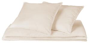Cotton & Sweets Soft posteľné obliečky zo saténovej bavlny 140x200cm vanilka