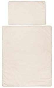 Cotton & Sweets Soft detské obliečky do postieľky zo saténovej bavlny s výplňou vanilka Velkosť: 50 x 65cm