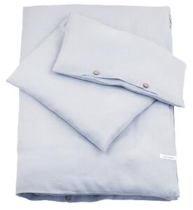 Cotton & Sweets Pure Nature detské obliečky 100x135cm zo 100% ľanu bledo modrá