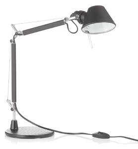 Stolové Lampa Artemide, Tolomeo Micro, Čierna, Pracovňa, Kov, Dizajnový