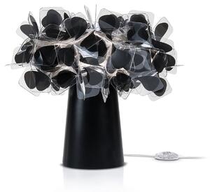 Stolové Lampa Slamp, Clizia Mama Non Mama, Čierna, Obývacia izba, Plast, Dizajnový