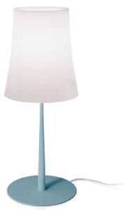 Stolové Lampa Foscarini, Birdie Easy Grande, Modrá, Obývacia izba, Kov, Dizajnový