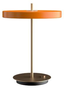Stolové Lampa UMAGE, Asteria Table, stmievateľné, Oranžová, Obývacia izba, Hliník, Dizajnový