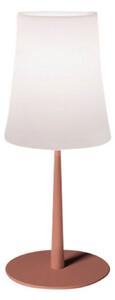 Stolové Lampa Foscarini, Birdie Easy, Červená, Obývacia izba, Kov, Dizajnový