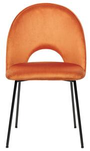 Set 2 ks jedálenských stoličiek Clarissa (oranžová). Vlastná spoľahlivá doprava až k Vám domov. 1078499