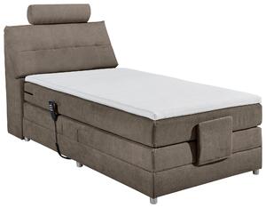 BOXSPRINGOVÁ POSTEĽ, 120/200 cm hnedá MID.YOU - Online Only spálne, Online Only