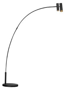 Stojacie Lampa By Rydéns, Puls, stmievateľné, Čierna, Obývacia izba, Kov, Moderný