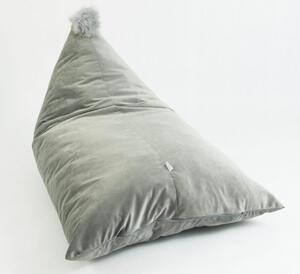 Misioo detský vak puff na sedenie - šedý Rozmery: 70 x 100 cm