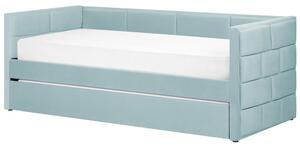 Jednolôžková posteľ 200 x 90 cm Chaza (zelená). Vlastná spoľahlivá doprava až k Vám domov. 1080242
