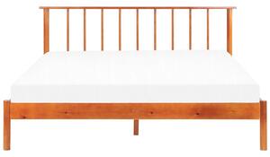 Manželská posteľ 160 cm Barza (svetlé drevo). Vlastná spoľahlivá doprava až k Vám domov. 1080335