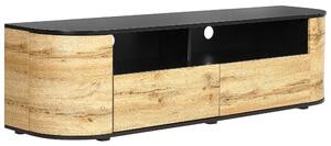 TV stolík/skrinka Jerza (svetlé drevo). Vlastná spoľahlivá doprava až k Vám domov. 1080544