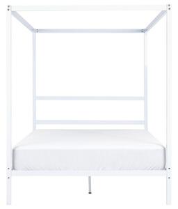 Manželská posteľ 140 cm Lesta (biela). Vlastná spoľahlivá doprava až k Vám domov. 1080913
